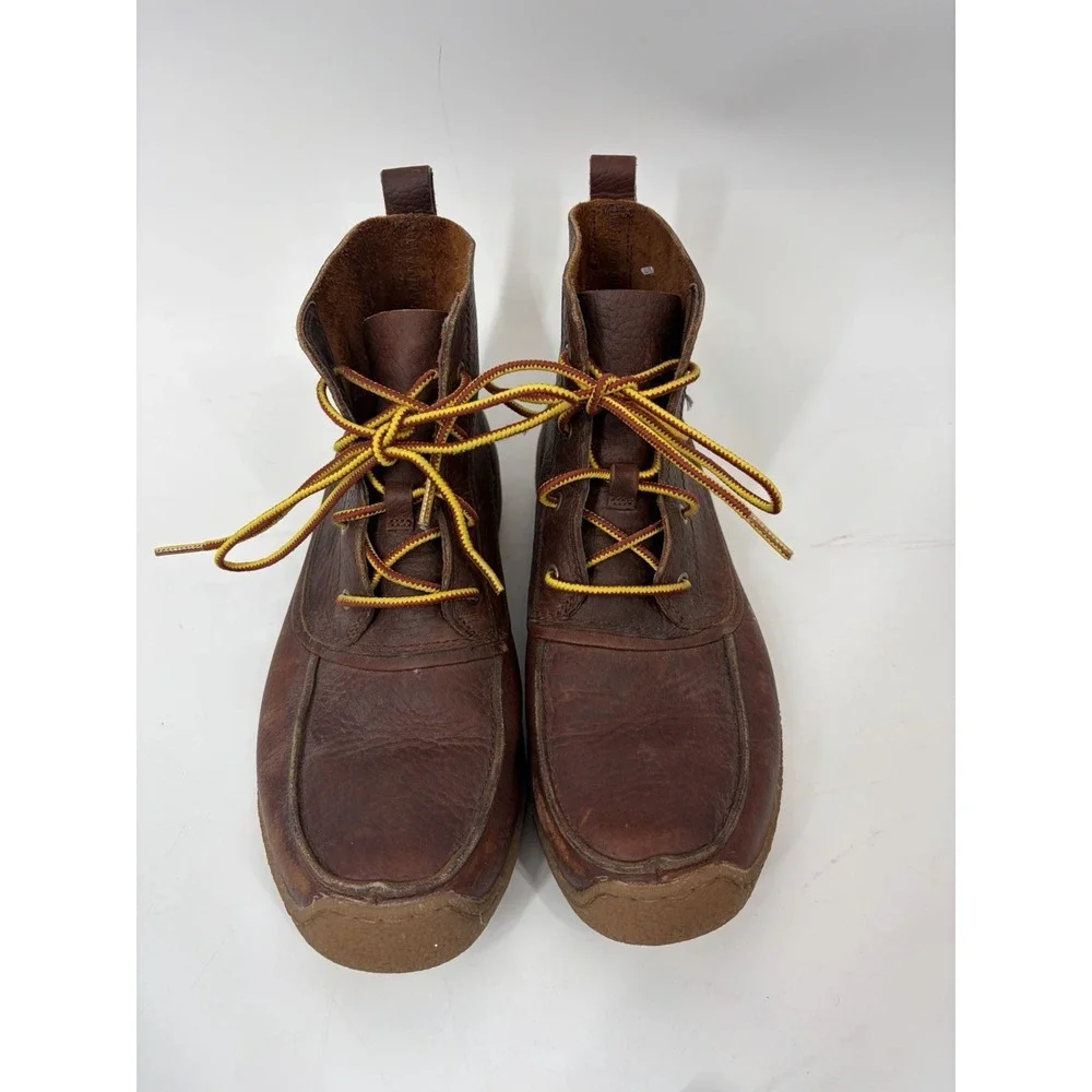 Sorel‎ Chugalug Chukka Boots Men's 9.5 Brown Leather Crepe Sole Casual